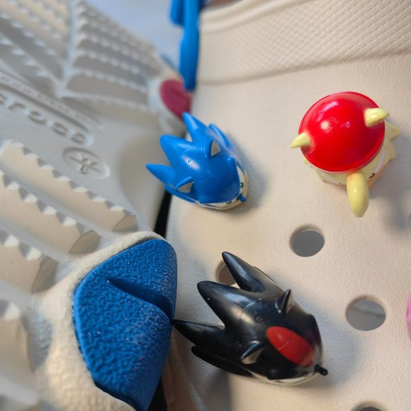 Custom Sonic Meme Clog Shoes- DIY modification based on Crocs main image 7